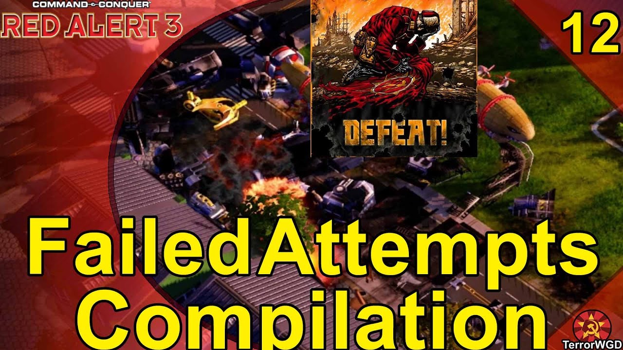 Red Alert 3 & Uprising│Failed Attempts│Compilation #12