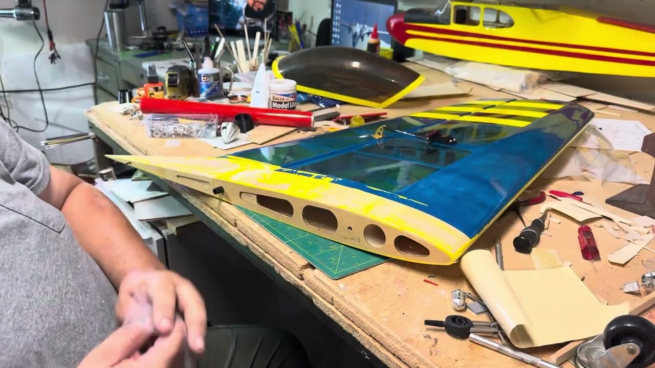 How to Remove Old Covering from RC Plane