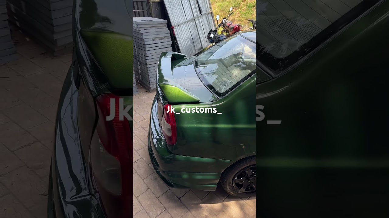 Accent fully modified fullbody kit full body painting done @jk_customs_