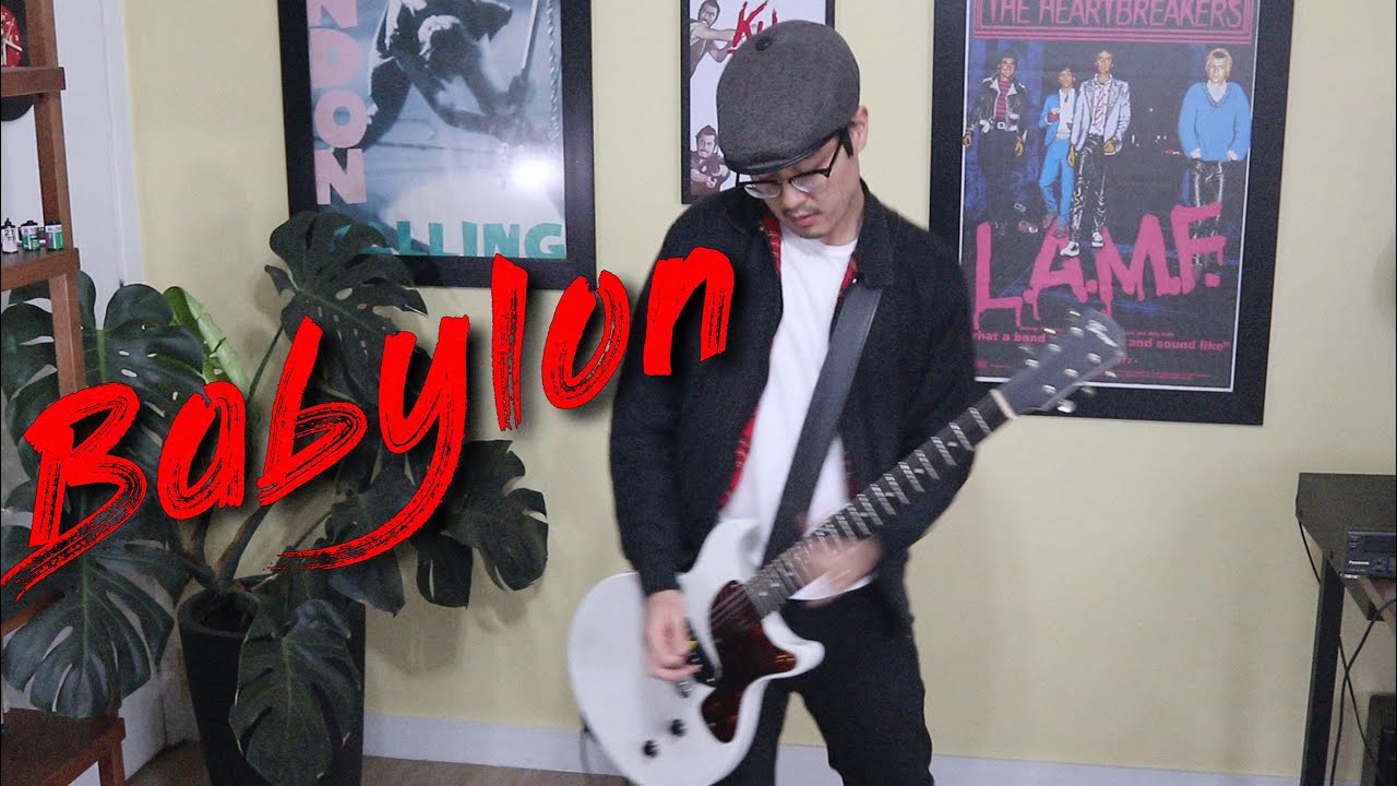New York Dolls - Babylon (guitar cover)