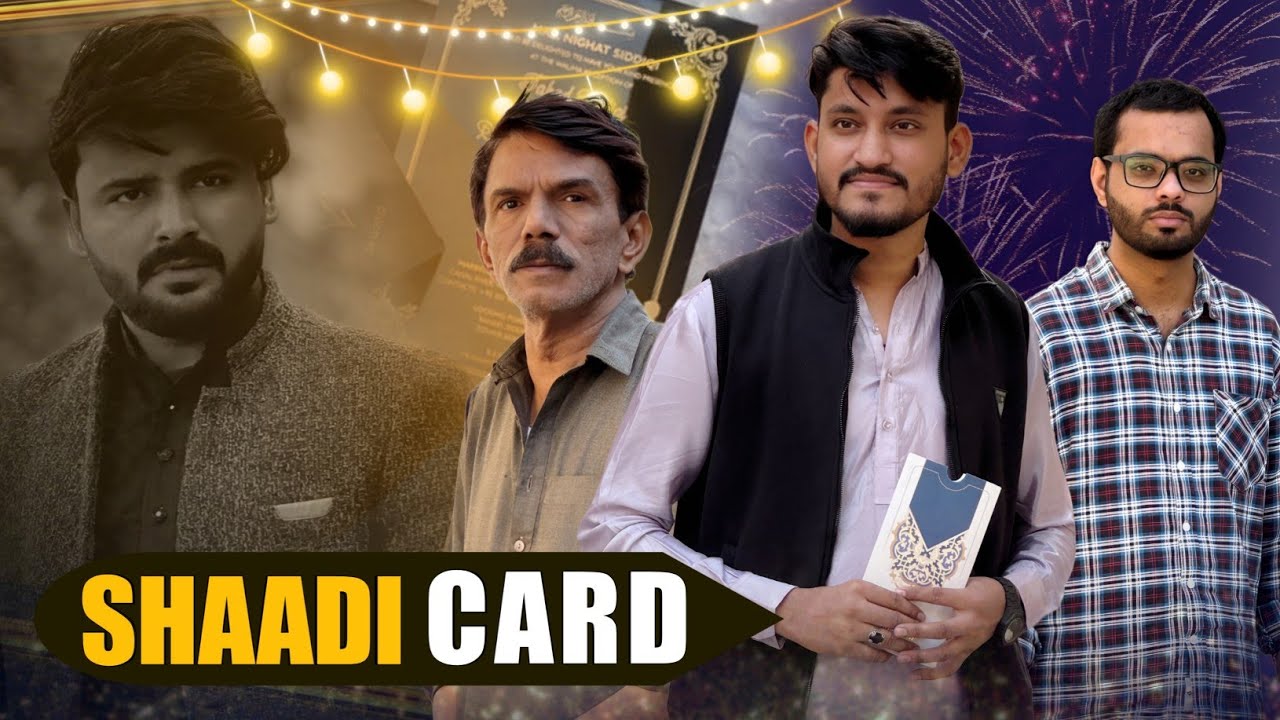 SHAADI CARD | YE GHALTI HUM ROZ KARTE HAIN | LESSONS  CLUB 