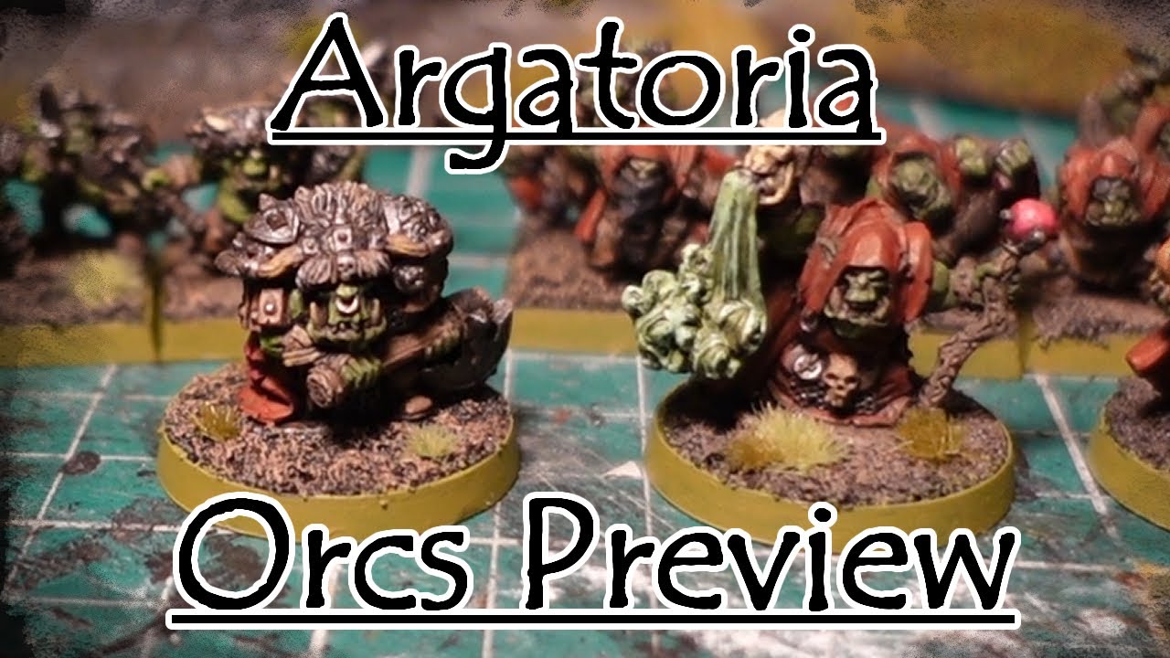 Argatoria 10mm scale Er'Sael Orcs Preview