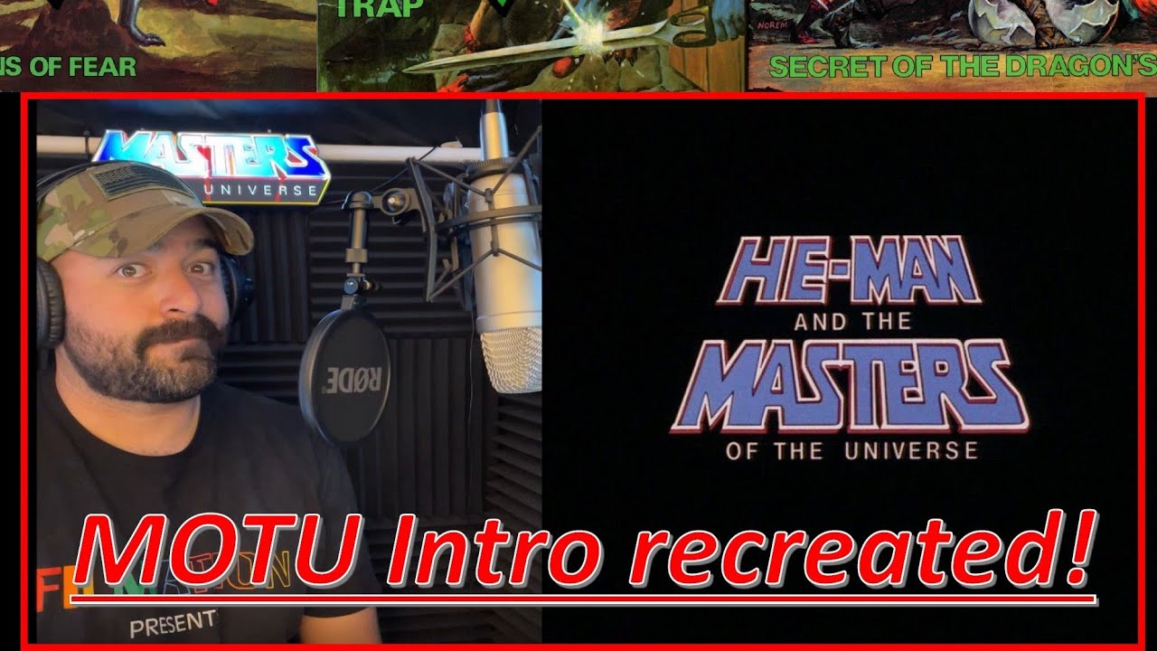 He-Man and the Masters of the Universe Intro Sequence Reenacted