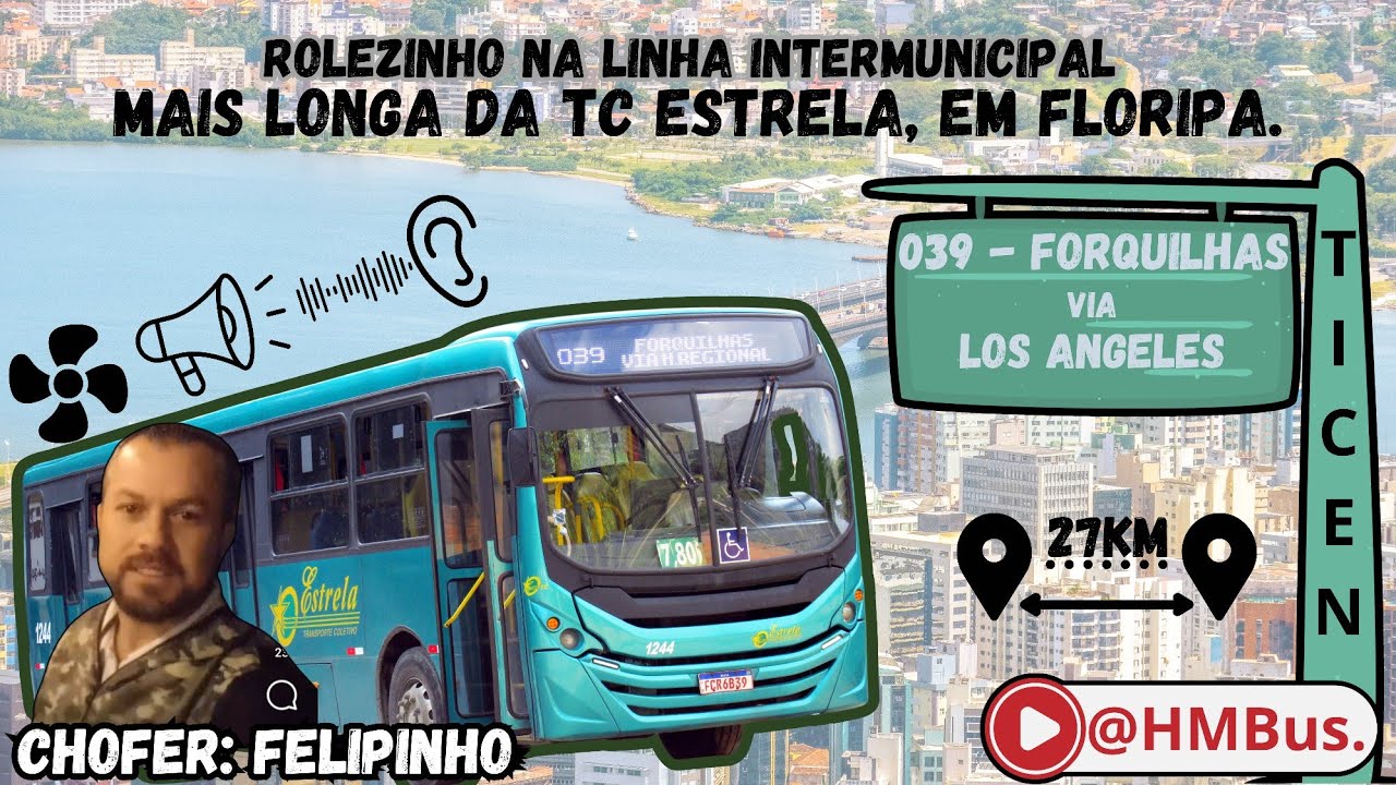 Linha 039 - Forquilhas ida/volta até o Vila Formosa - Volkswagen 17.230 OD (ventoinha ligada)