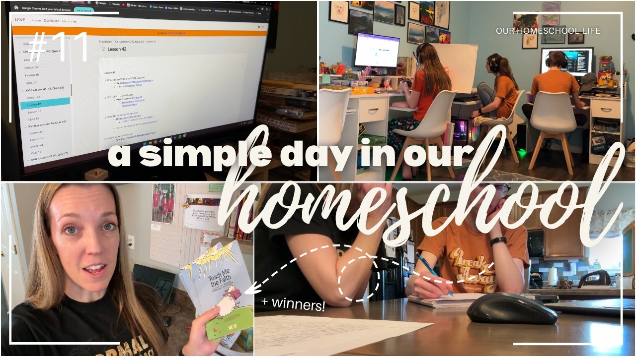 Our Homeschool Life: Homeschool Day + A Quick Update
