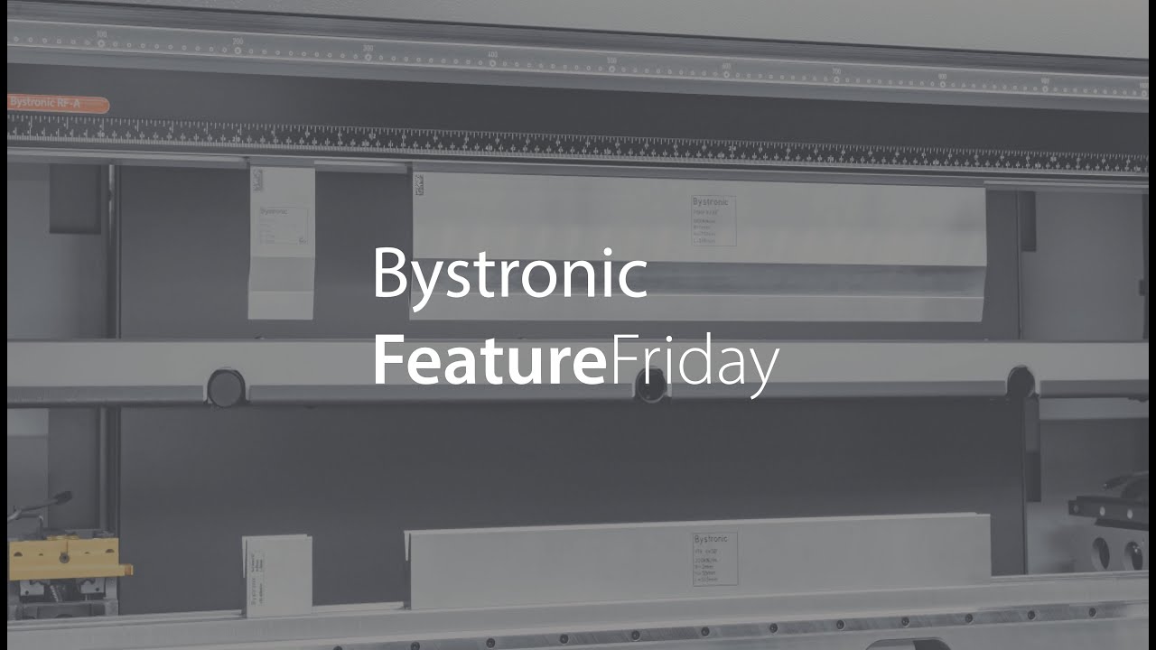Bystronic: FeatureFriday - Werkzeug-Einrichthilfe: Optical Tool Detection