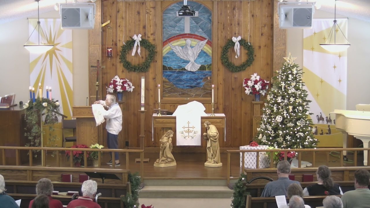 24 Dec 2025 Christmas Eve Service St  Matthew by the Lake ELCA Benton, KY