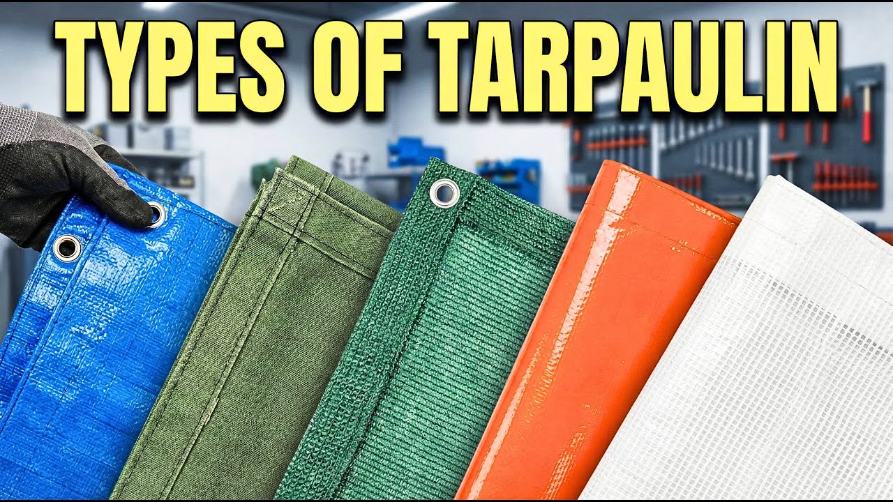 Types of Tarpaulins Explained | Dunlop Tarpaulin Industries
