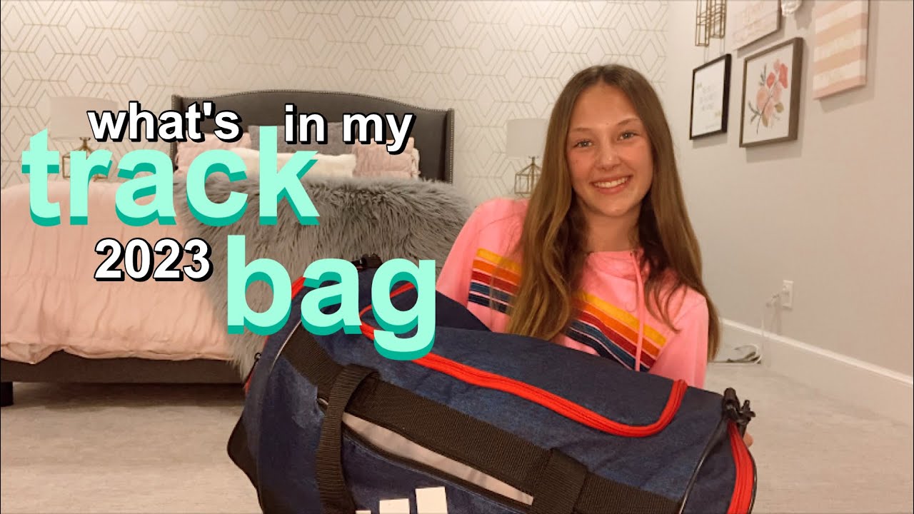 WHAT'S IN MY TRACK BAG | track meet bag 2023