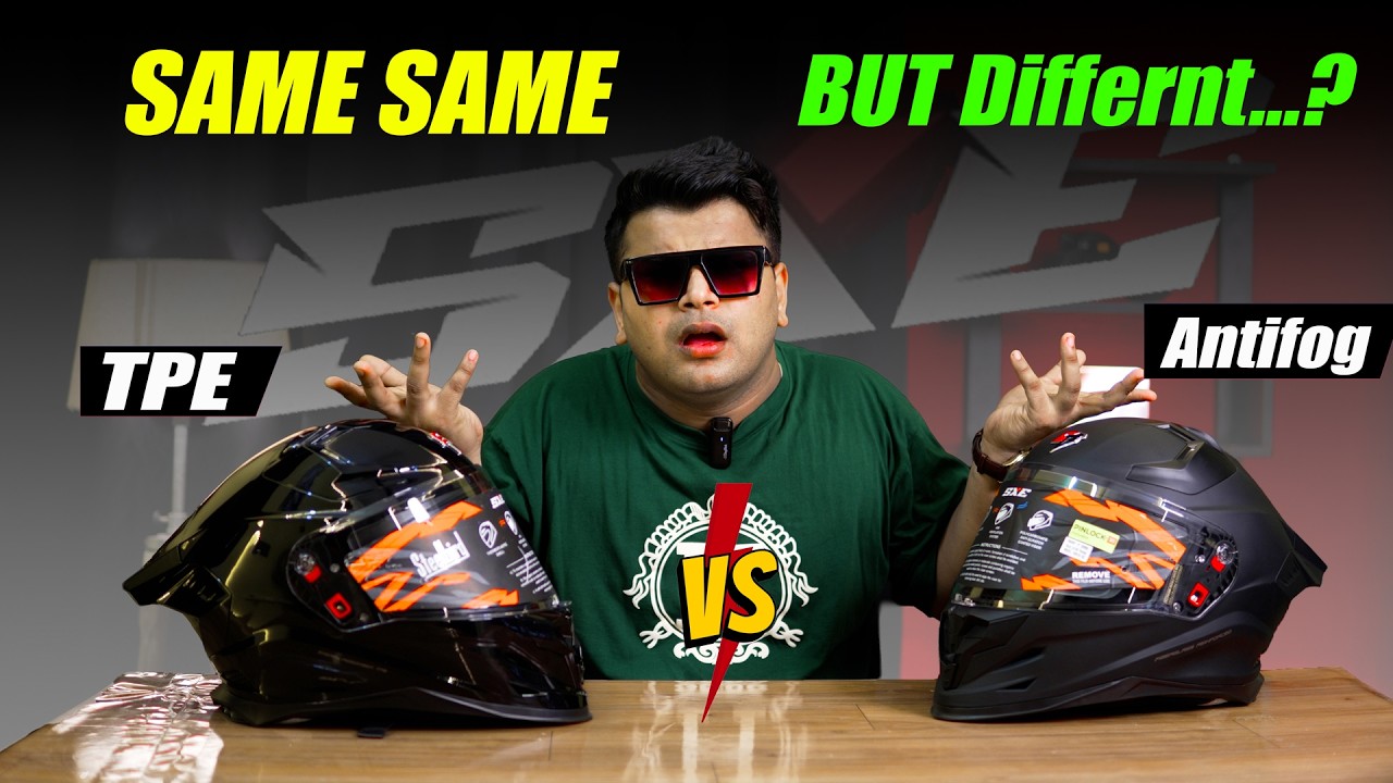 Fark Kya Hai🤔 Steelbird SXE TPE vs SXE Pinlock 30😍 Best Budget Looking Helmet in 3000-4000 | SBH 61