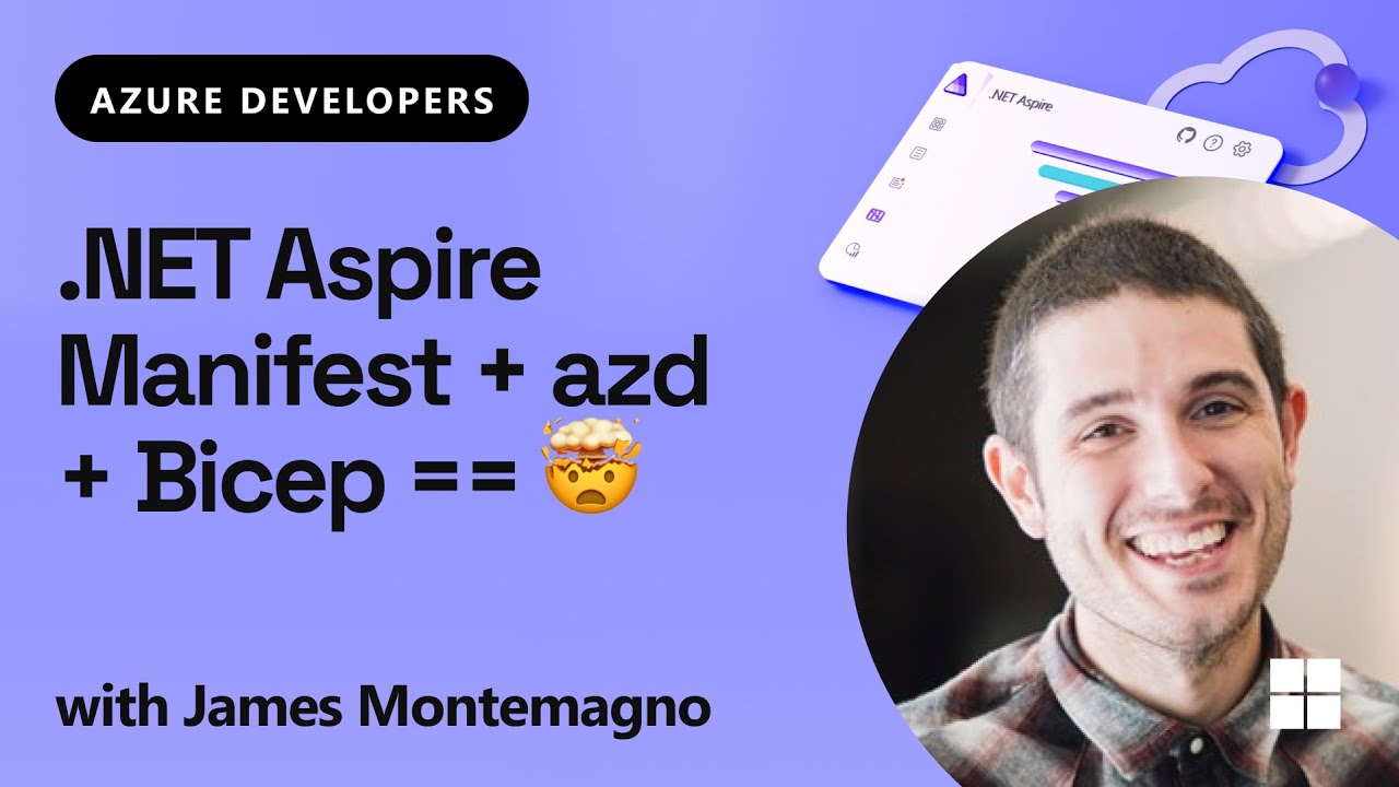 .NET Aspire Manifest + azd + Bicep == 🤯
