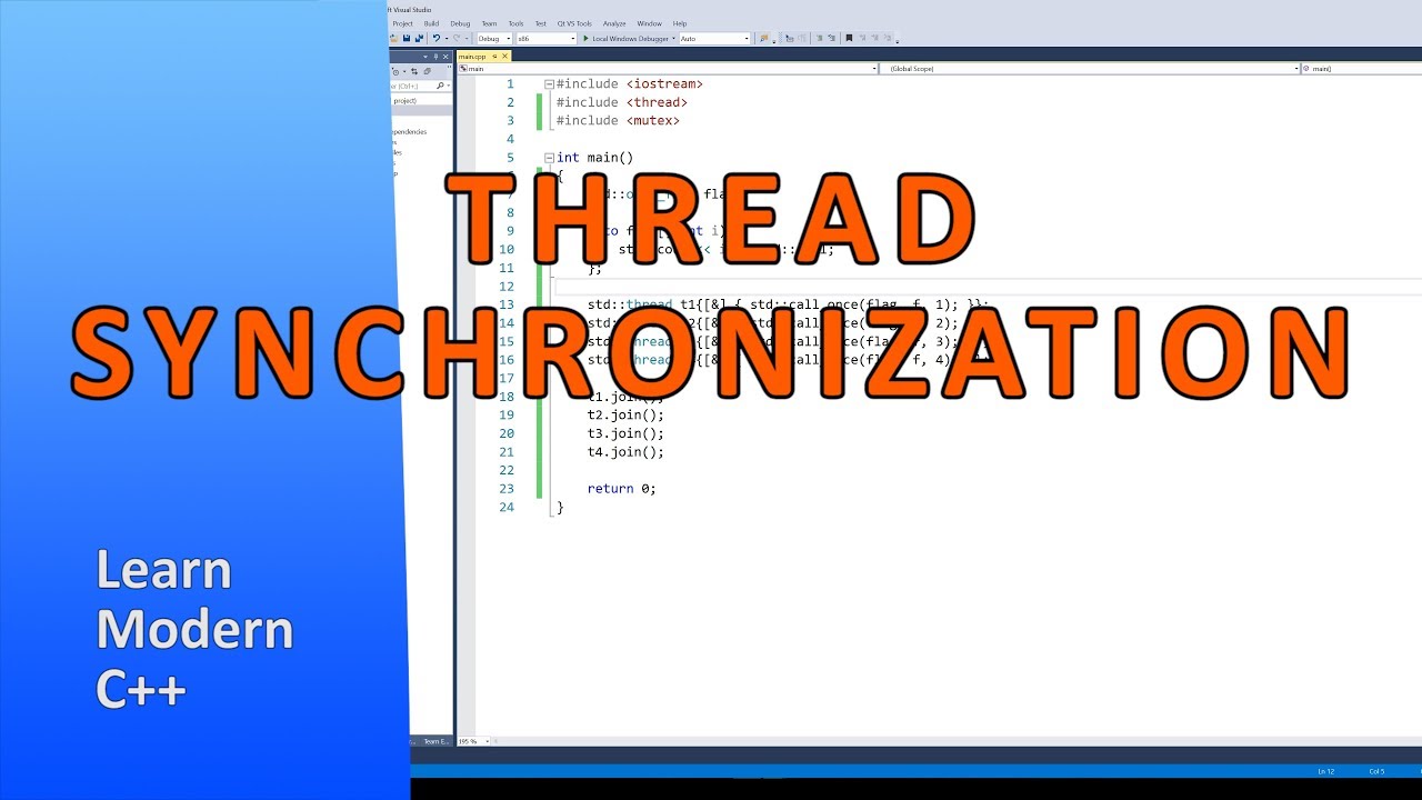 Thread Synchronization Primitives - Learn Modern C++