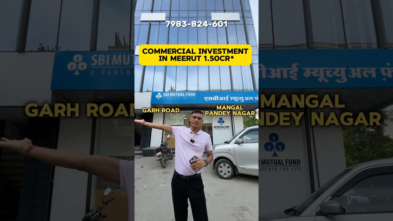 🏢 Best Commercial Property in Meerut Starting at ₹1.5 Cr 💼 | Top Investment Opportunity