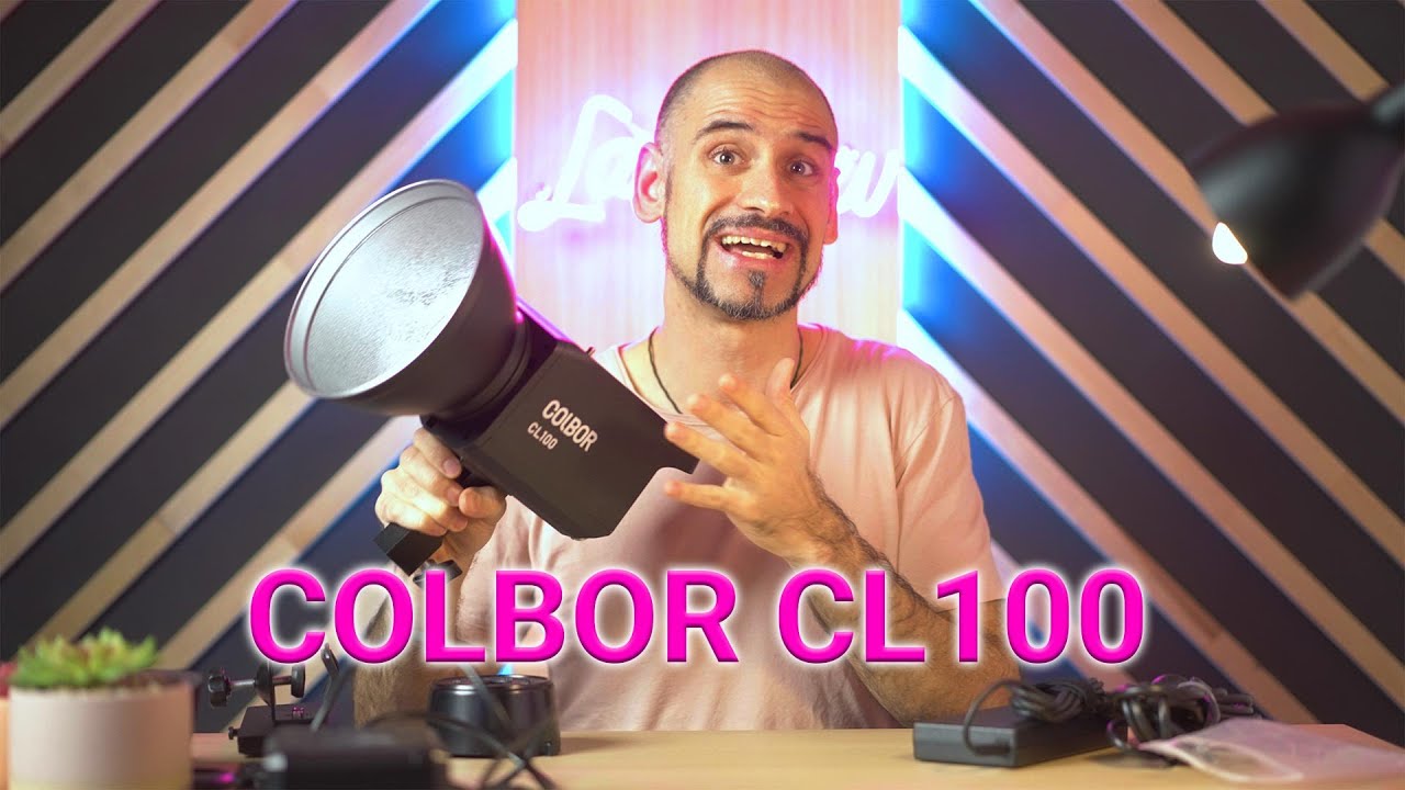 💡 Todo el mundo te engaña, esta si es la mejor luz barata para vídeo - COLBOR CL100