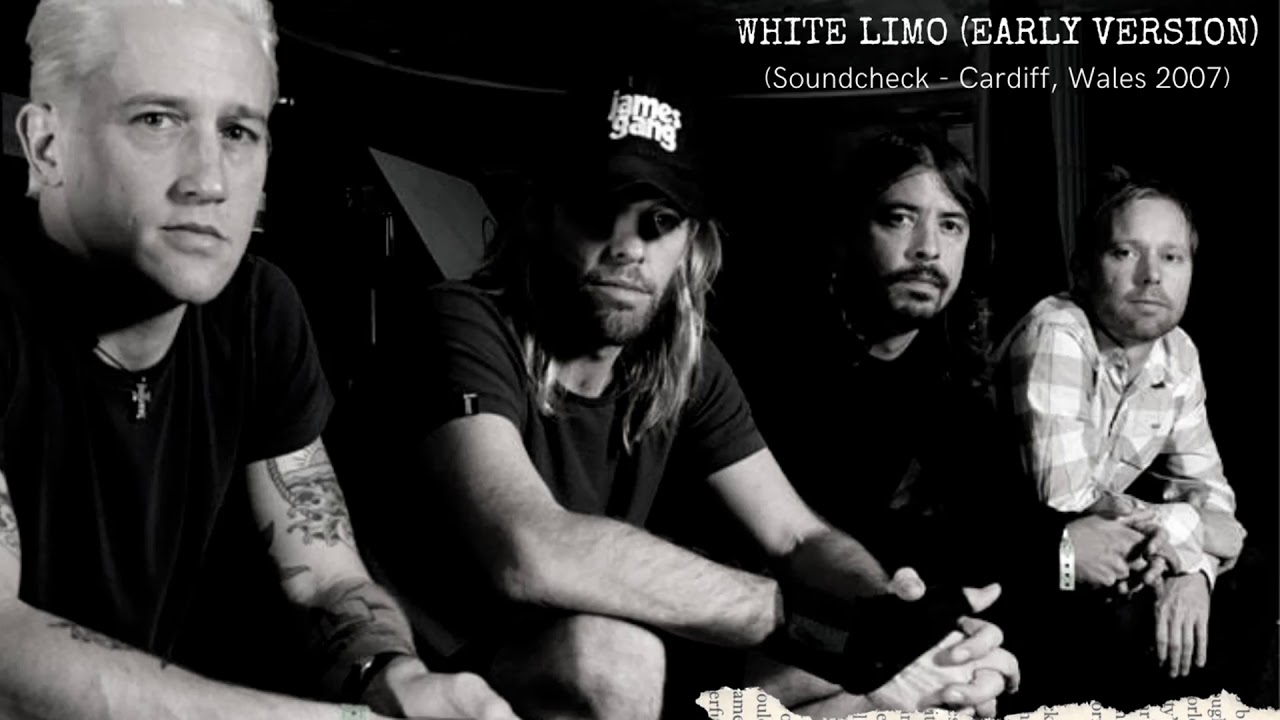 Foo Fighters - White Limo - Soundcheck - Cardiff, Wales (2007)
