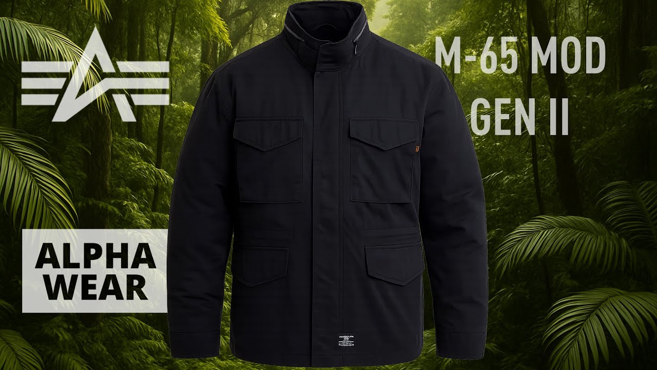 Куртка Alpha Industries M-65 MOD Field Coat GEN II | Альфа Индастриз