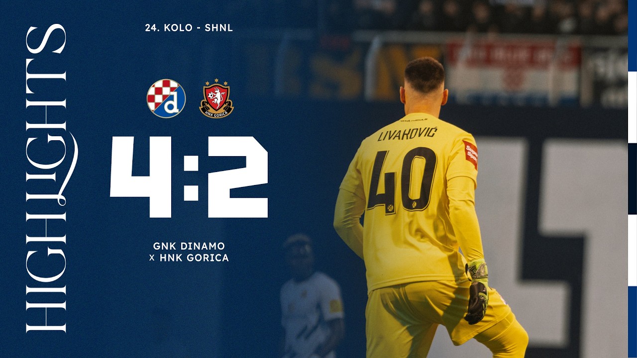 HIGHLIGHTS | DINAMO 4-2 GORICA
