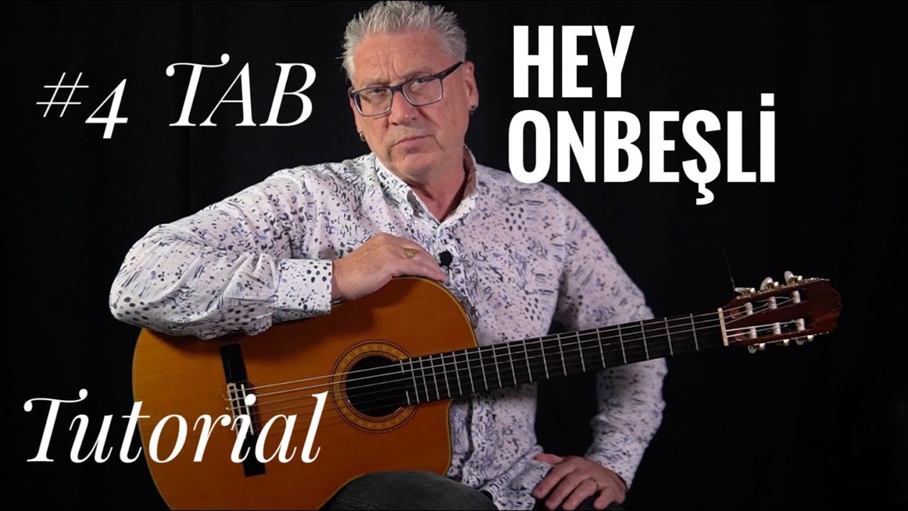 #4 HEY ONBEŞLİ 🇹🇷  - Gitar Dersi (Tutorial/Tab)