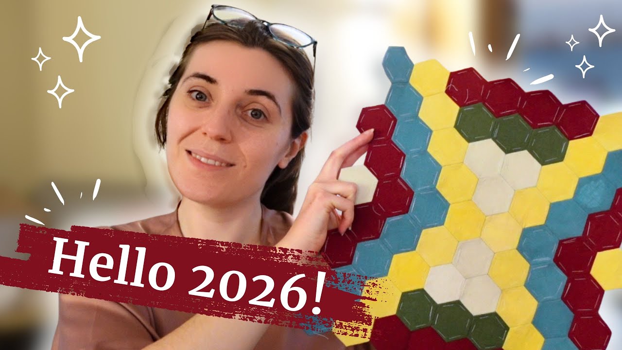 Do some cosy patchwork with me as we talk plans for 2026!