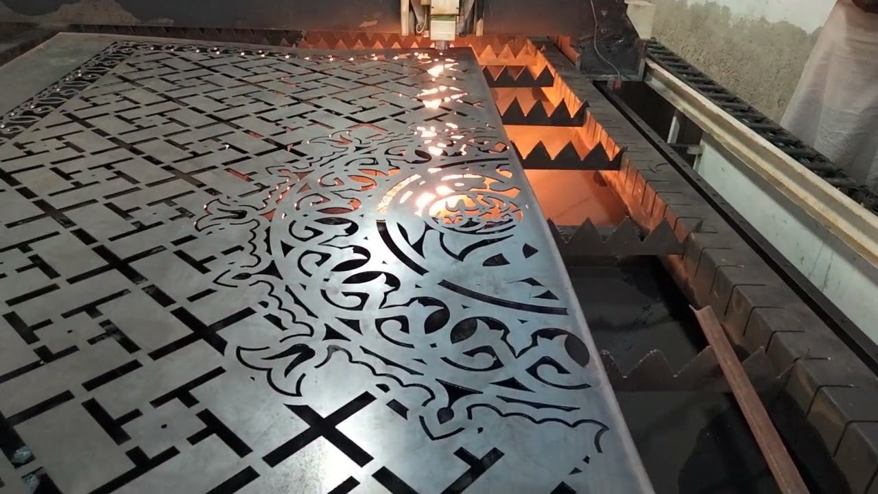 CNC door cutting laser
