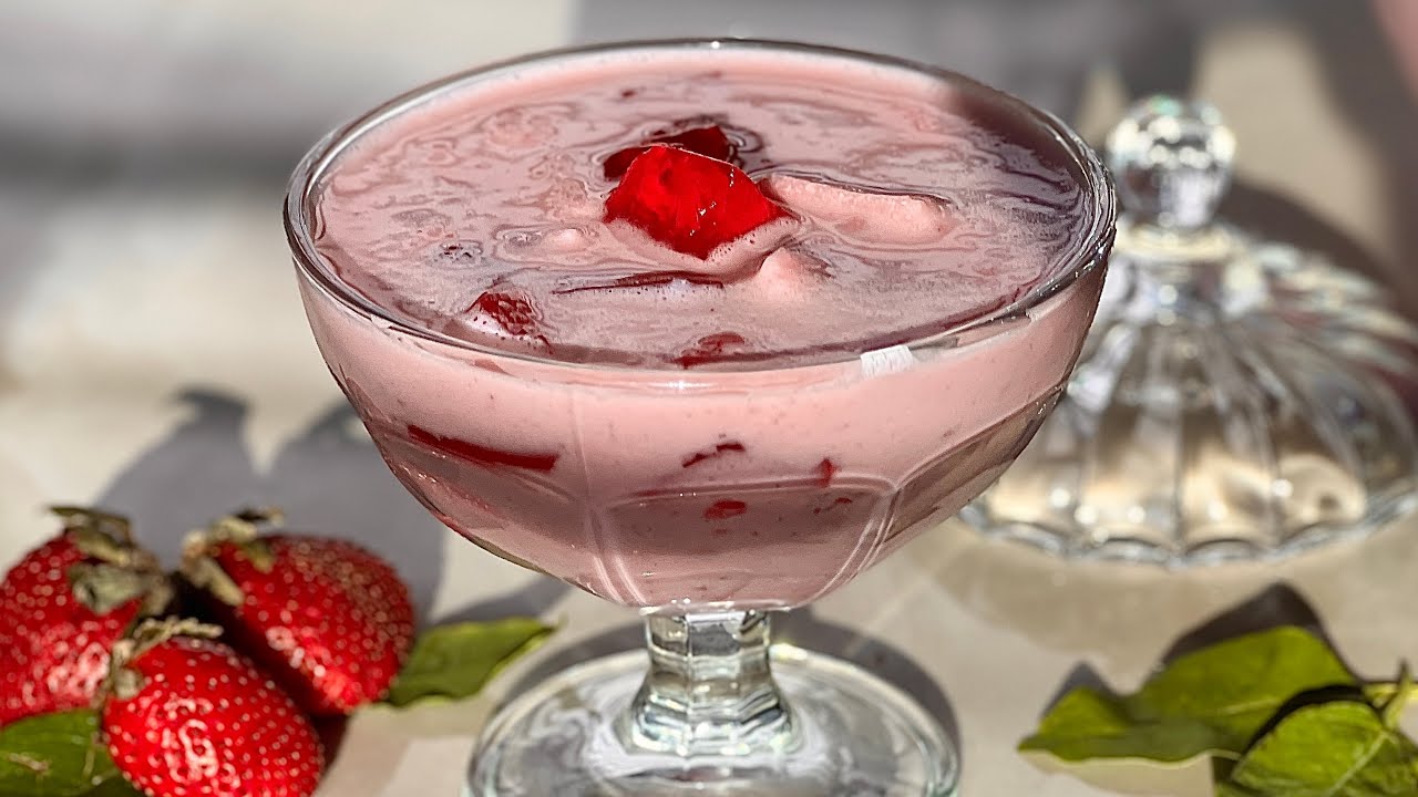 Viral Strawberry Sago Dessert | The Most Refreshing Iftar Recipe 2026 #iftarrecipes #youtube 