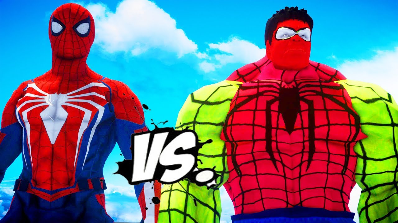 SPIDERMAN VS SPIDER HULK - EPIC SUPERHEROES WAR
