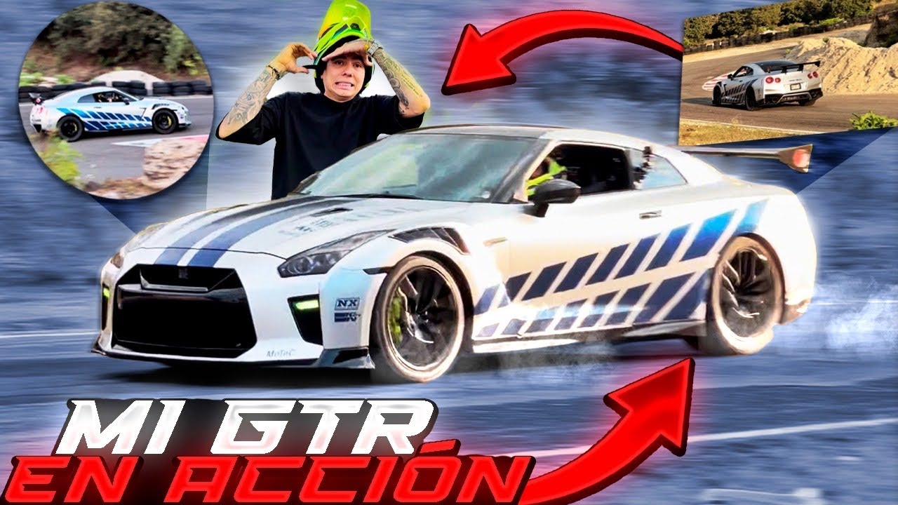LLEVÉ MI GTR A LA PISTA Y ASÍ ME SORPRENDÍ😰 | ManuelRivera11