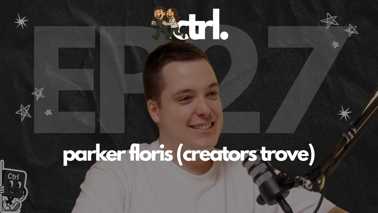 building a creative magazine, moving countries to pursue content (ft. Parker Floris) | episode 27