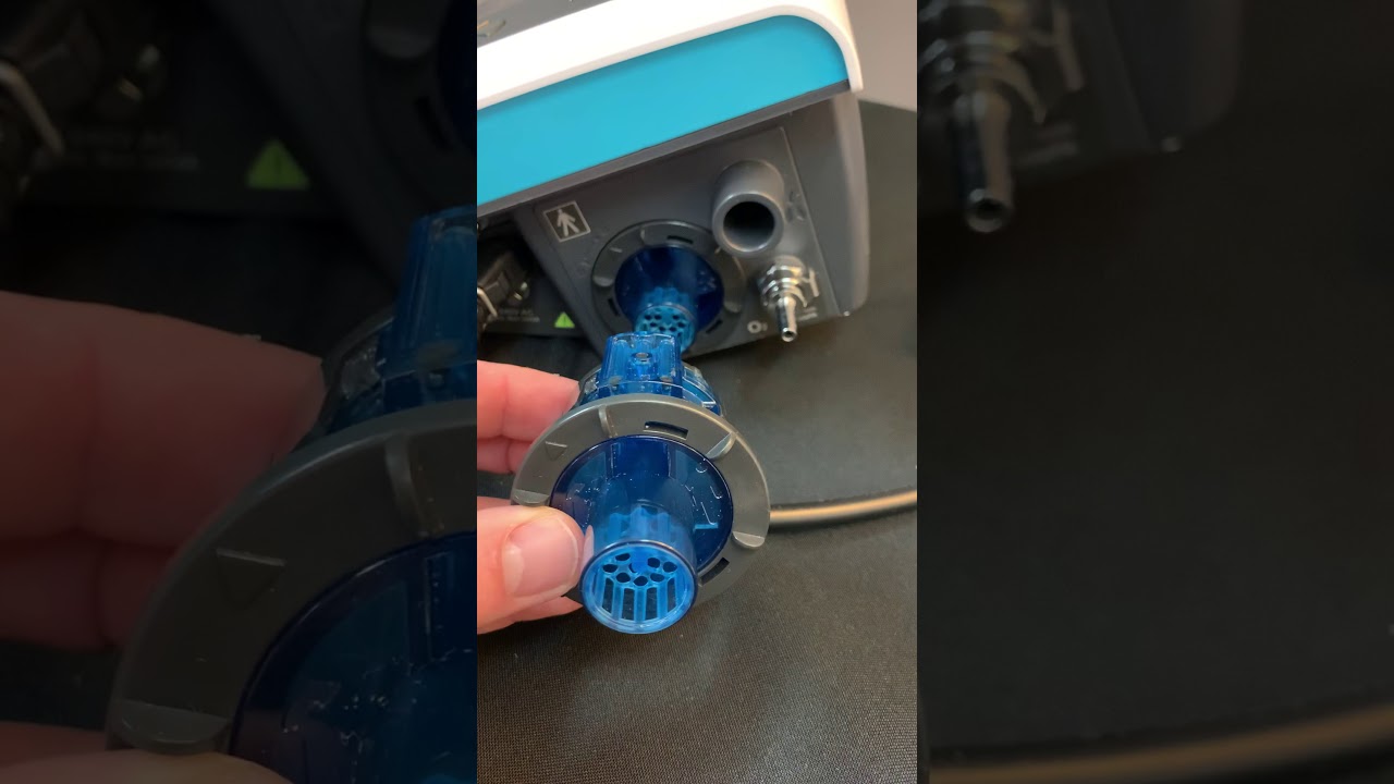 Right Panel Overview - Breas Vivo 65 Ventilator