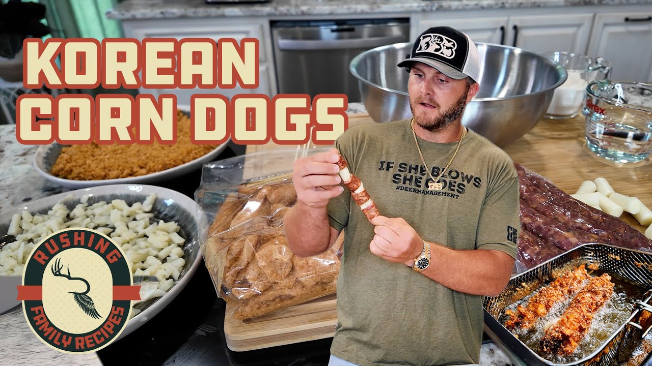 Deer Meat Korean Corn Dogs: Rushing Family Recipes w/ Zach Rushing