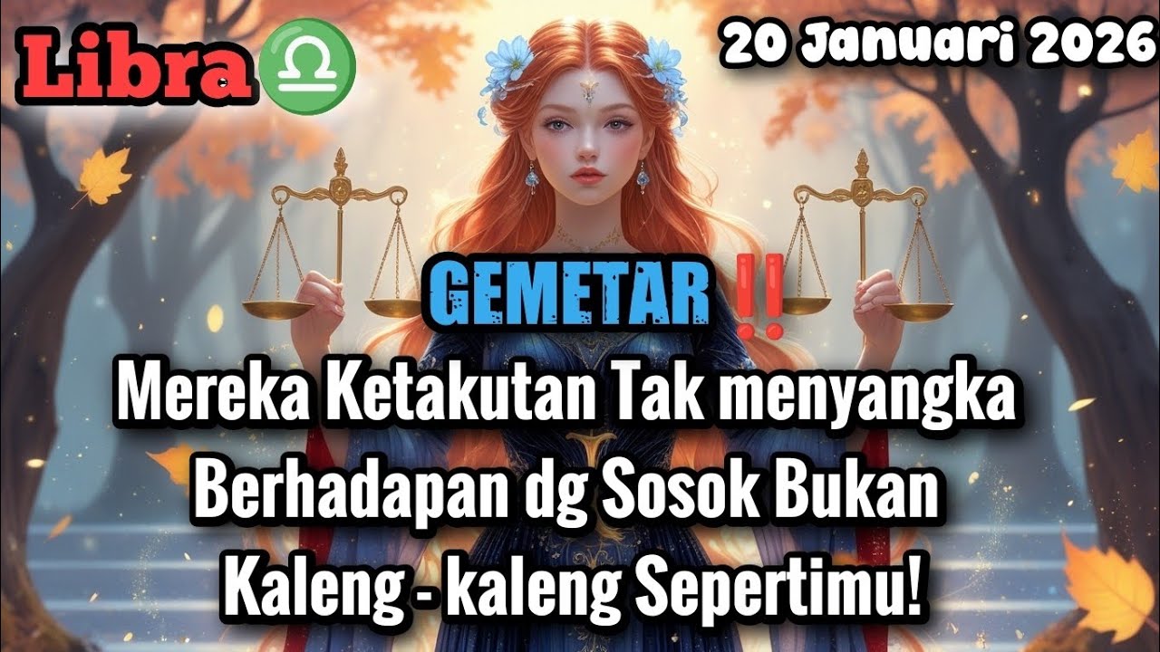 Libra♎GEMETAR,‼️ Mereka Ketakutan Tak menyangka Berhadapan dg Sosok Bukan Kaleng kaleng Sepertimu!