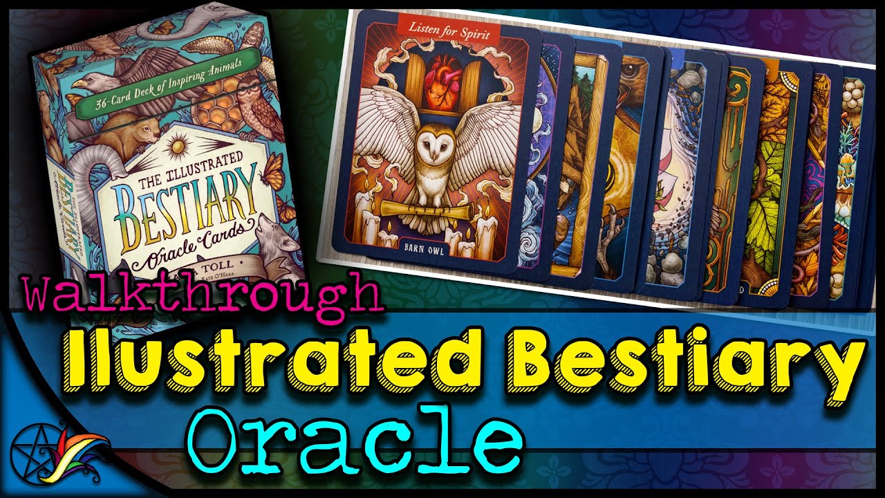 The Illustrated Bestiary Oracle Cards - Walkthrough