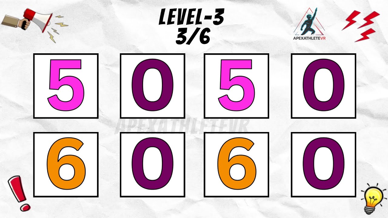 Say The Word On Beat (Level 1-3)  | EASY MEDIUM HARD | Fast Rhythm Test