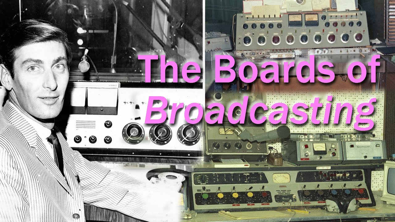 Vintage Radio Station Control rooms views......Preserving Radio Past