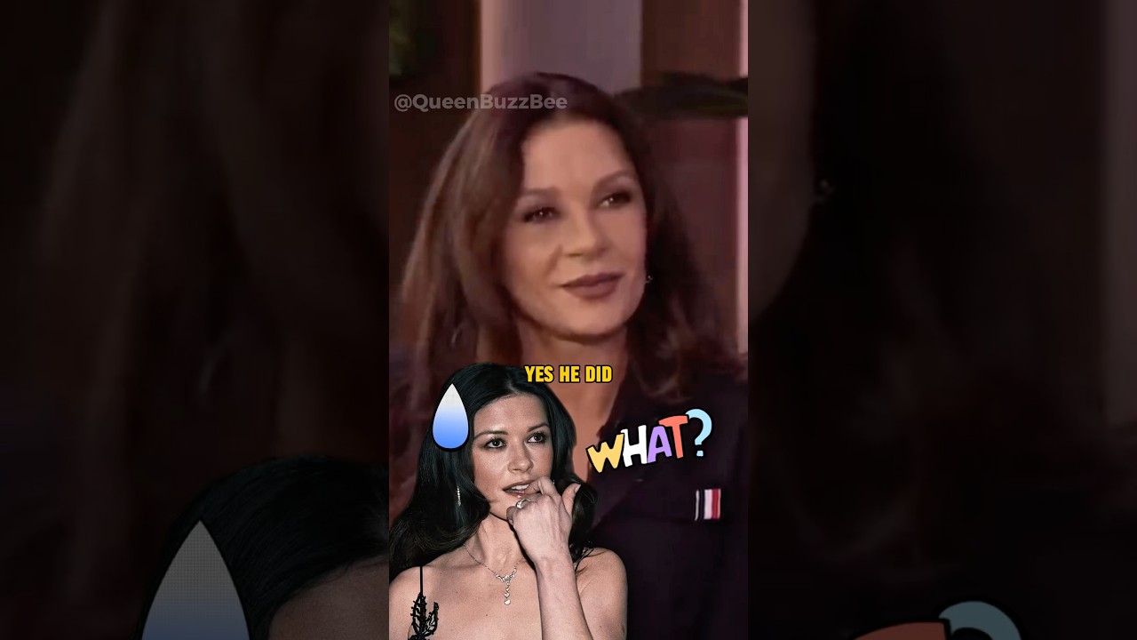Catherine Zeta-Jones Reveals Michael Douglas&rsquo; First Date Confession 😅 #CatherineZetaJones #shorts