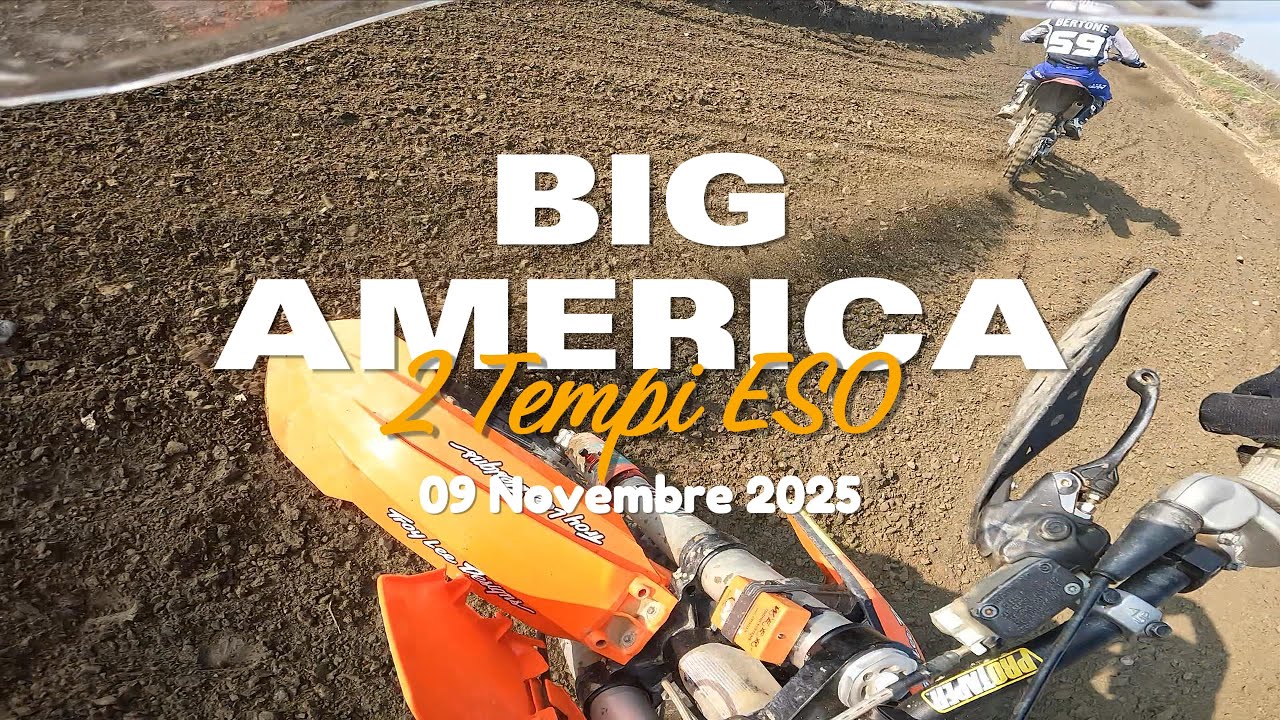 GOPRO - MOTORNEXT 25 - BIG AMERICA Villafranca Piemonte Gara 1 Sport/Esordienti 2tempi 9.11.25