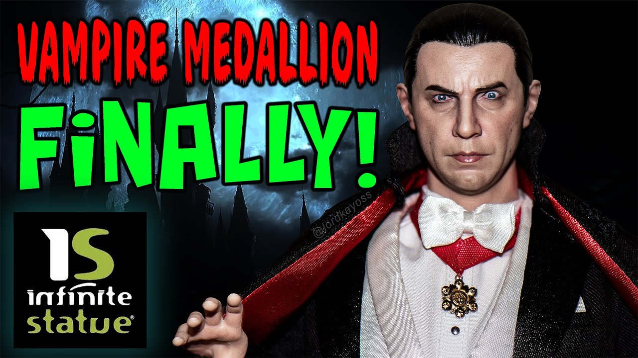 Медальон вампира | Фигурка Белы Лугоши в образе Дракулы в масштабе 1:6