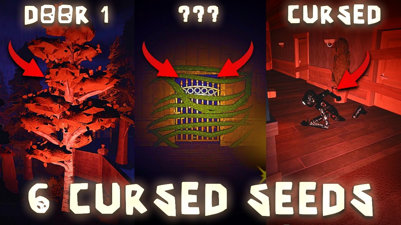 6 CURSED SEEDS in DOORS BATCHES UPDATE | I Tried Your Coolest Seeds in Doors #30 #doorsroblox #doors