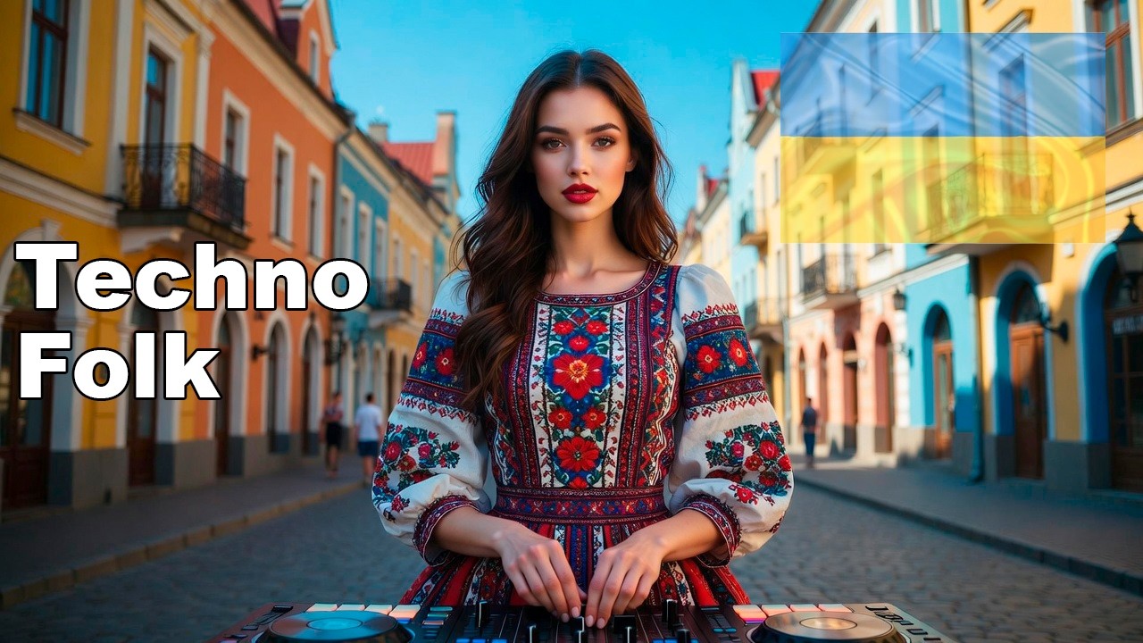 Великий мікс українських народних пісень у стилі Techno Folk – Remix Mix 2026