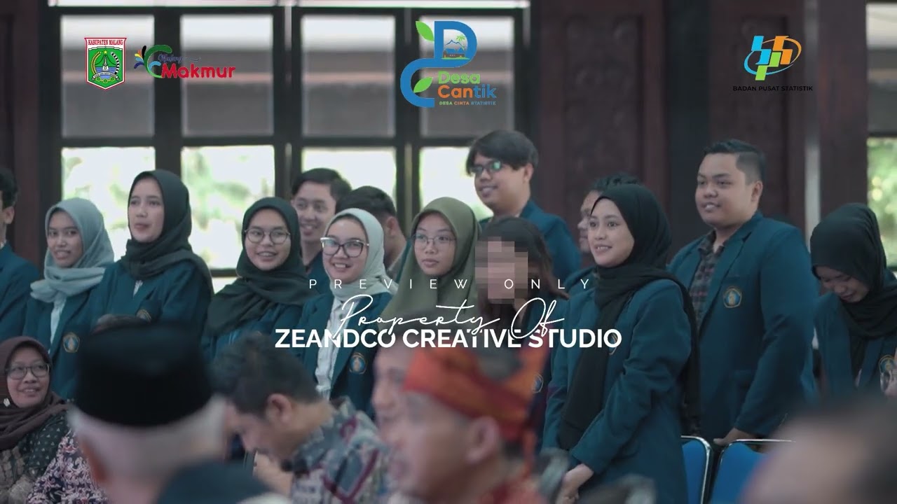 Production House Malang. Dokumentasi Event Pencanangan Desa Cantik BPS Kabupaten Malang.