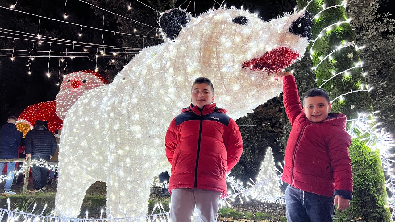 Parco di Ariccia luminarie 2022
