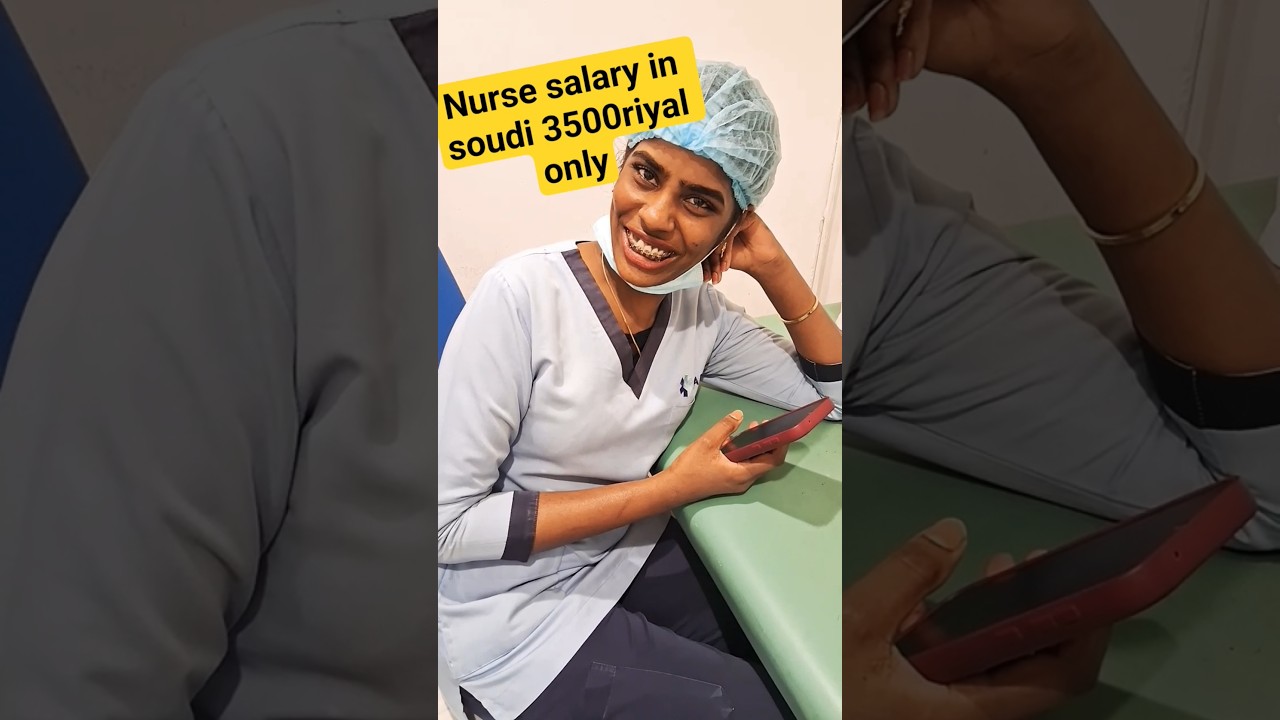 nurse salary in soudi arab #everyoneeverywhere #nurse #ksajobs #nursing #hospital #virals