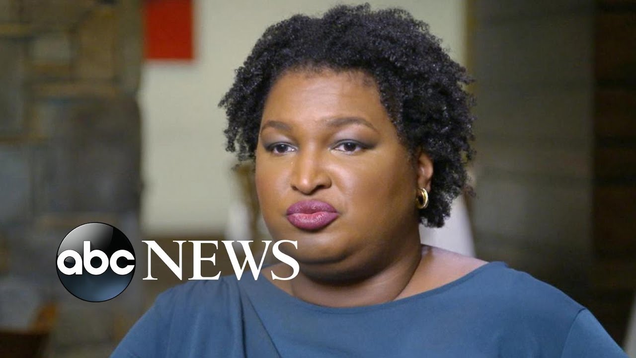 'That's rigging the game': Stacey Abrams on voter I.D. laws