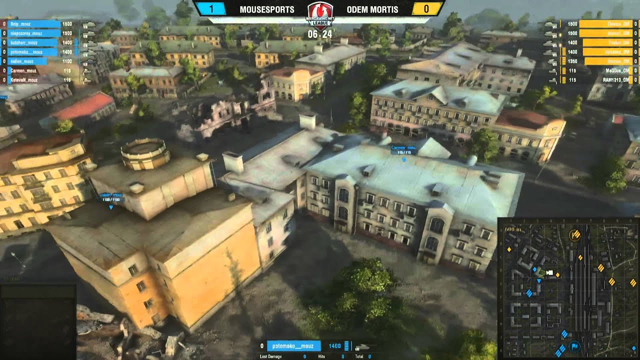 mousesports vs. Odem Mortis - Matchday 22 - WoT Pro League Season 3