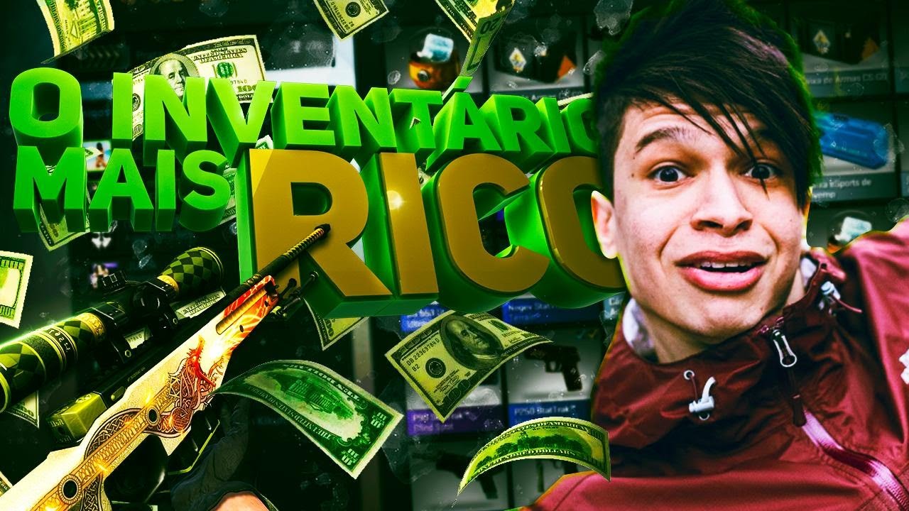 Counter Strike: INVENTÁRIO MAIS CARO DO BRASIL