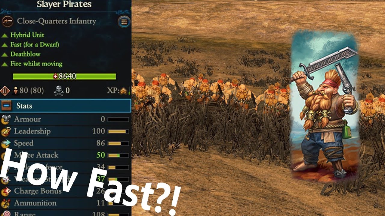 INSANE Slayer Pirates - Warhammer 3