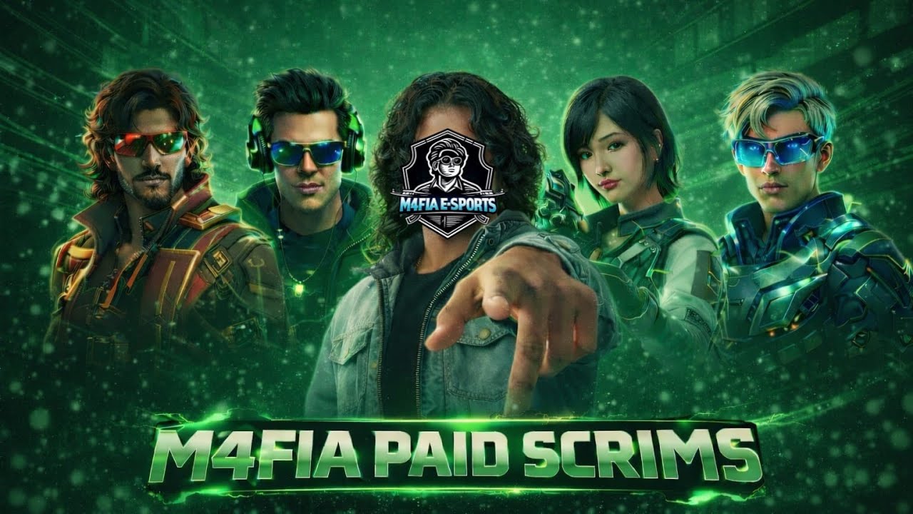 9 PM  LOBBY M4FIA  PAID SCRIMS T2 LOBBY 22 JANUARY   \\ FREE FIRE MAX