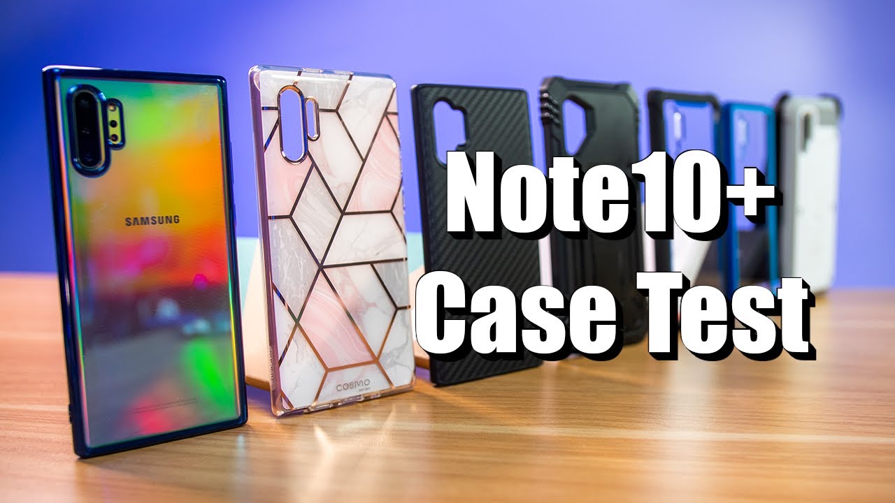 Finding the Most Protective Note10+ Case | Dome Glass Compatibility Test