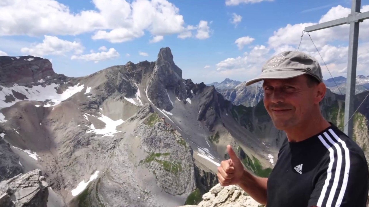 Fallenbacher Spitze vom Alperschontal - Lechtaler Alpen