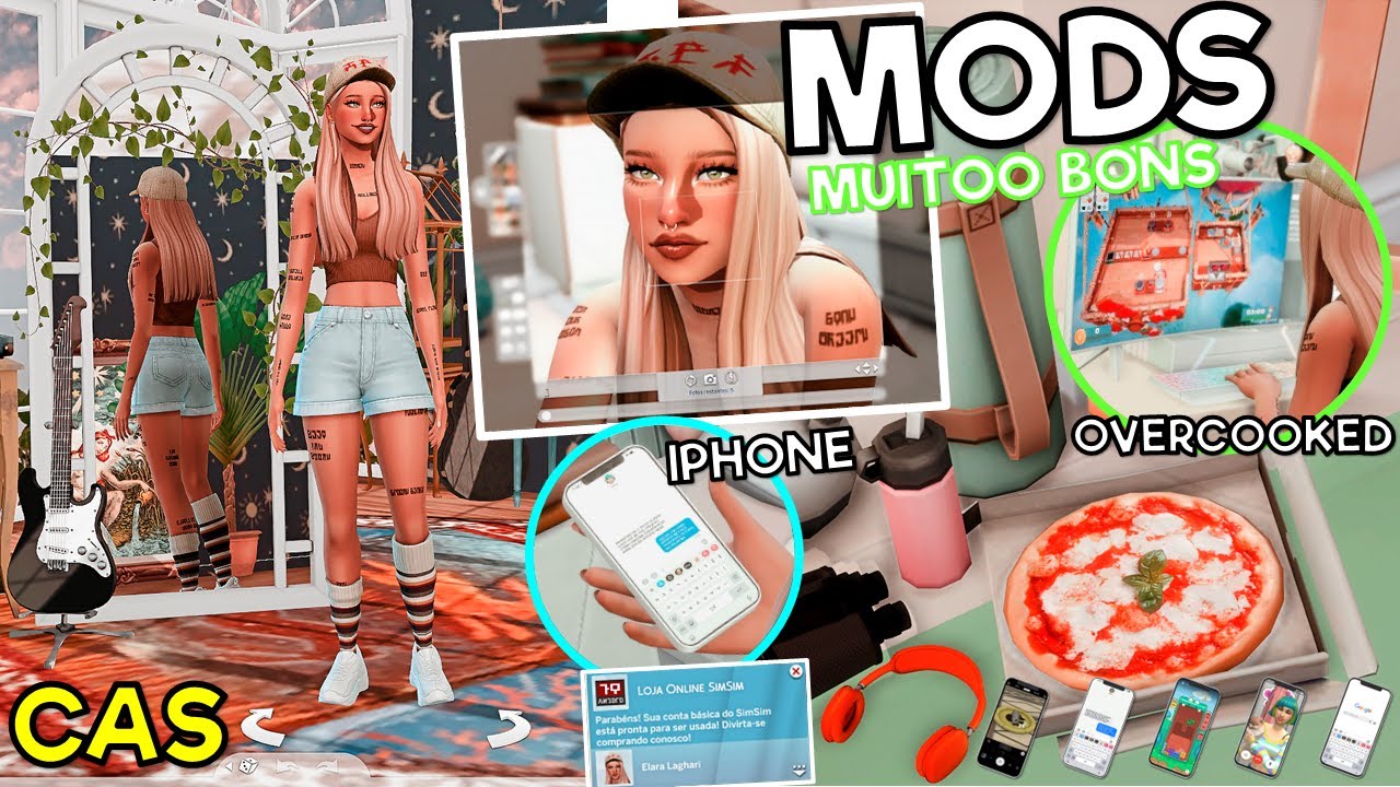🧃mods: aplicativo de loja online,defaunts,itens funcionais - vão mudar seu jogo✨| Review | NIsyms💖